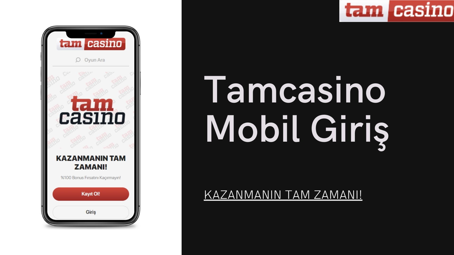 Tamcasino Mobil Giriş